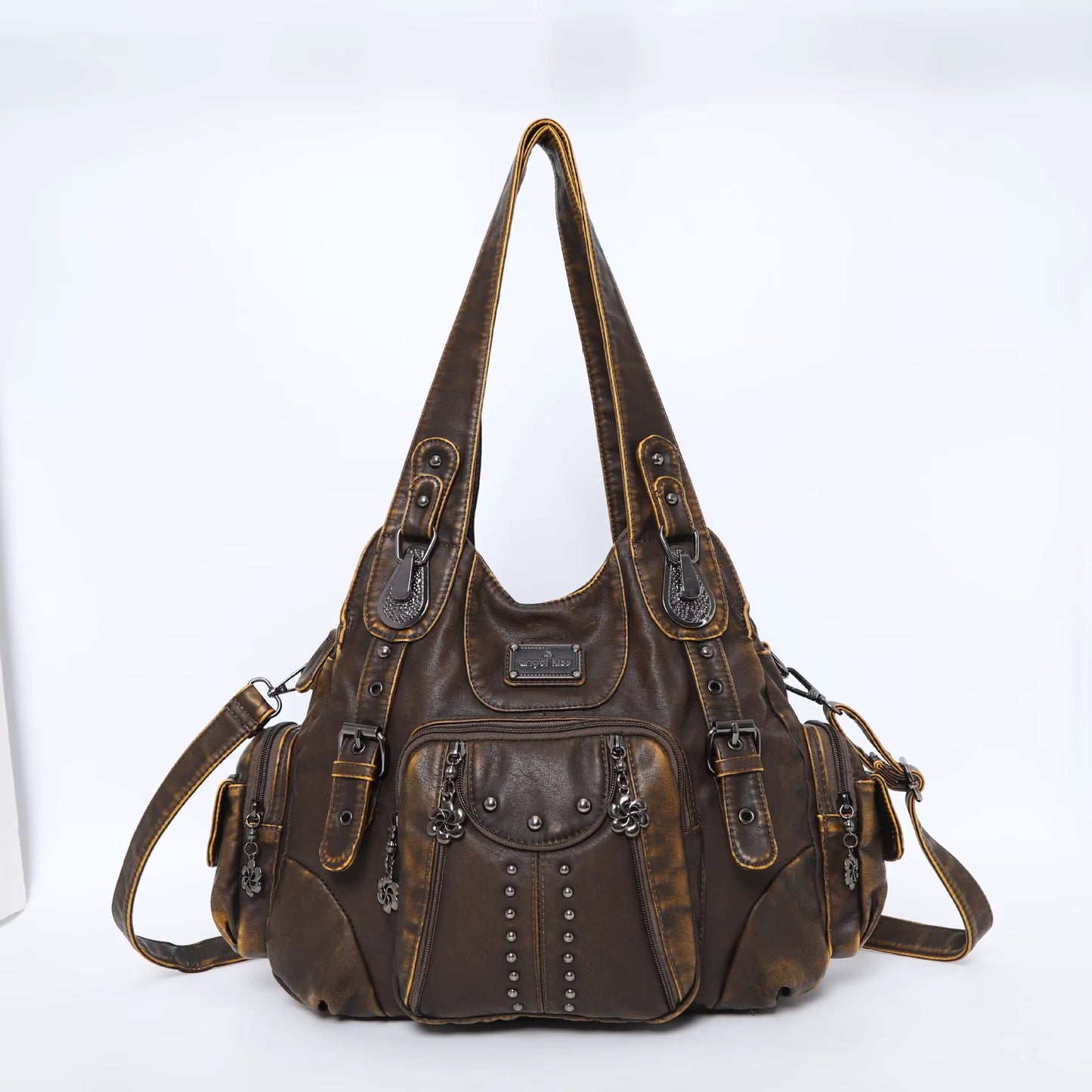 Bag Women Fashion Handbags Women Shoulder Bags PU Leather Handbag Female Satchel Shoulder Purse Bag Bolsa Feminina