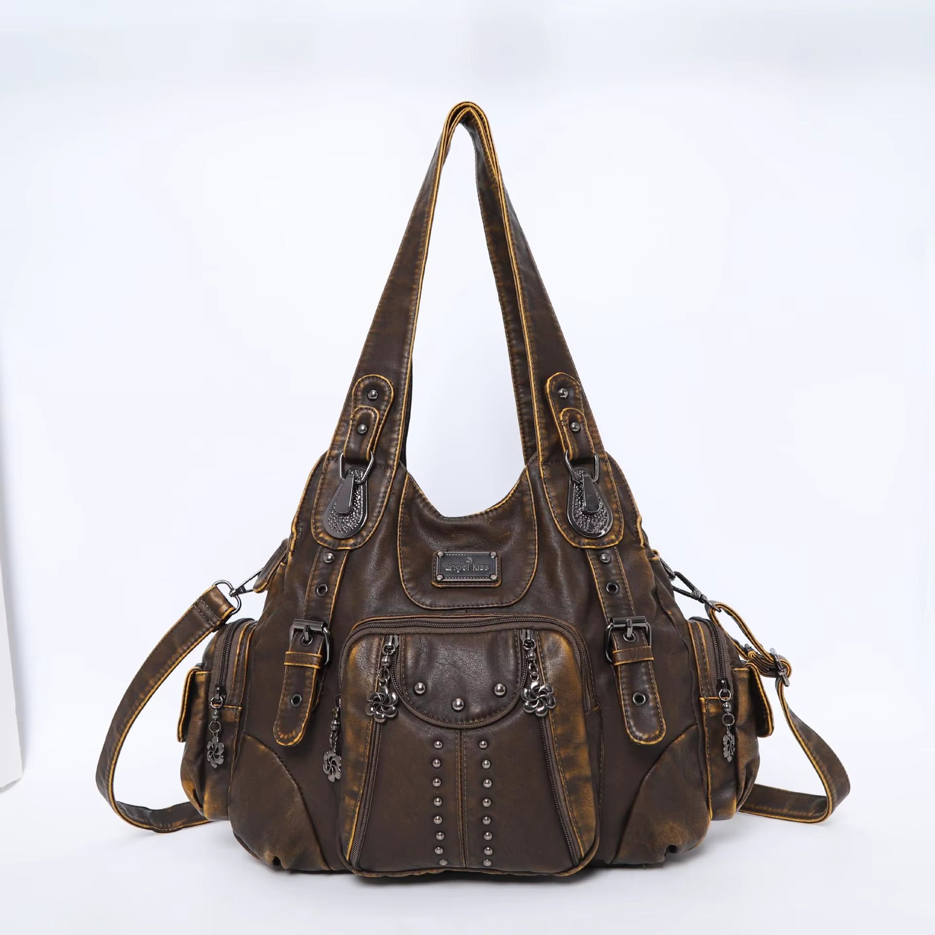 Bag Women Fashion Handbags Women Shoulder Bags PU Leather Handbag Female Satchel Shoulder Purse Bag Bolsa Feminina