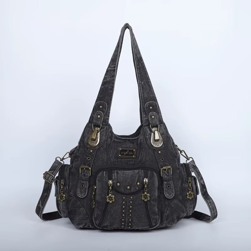 Bag Women Fashion Handbags Women Shoulder Bags PU Leather Handbag Female Satchel Shoulder Purse Bag Bolsa Feminina