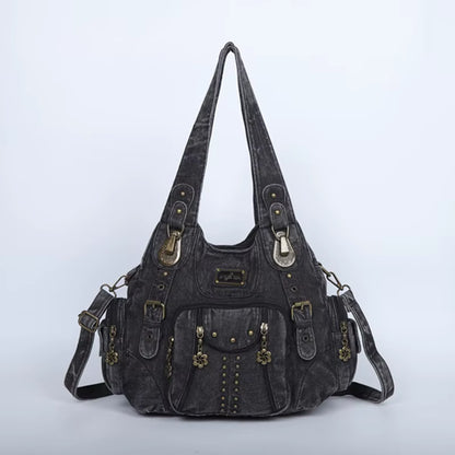 Bag Women Fashion Handbags Women Shoulder Bags PU Leather Handbag Female Satchel Shoulder Purse Bag Bolsa Feminina