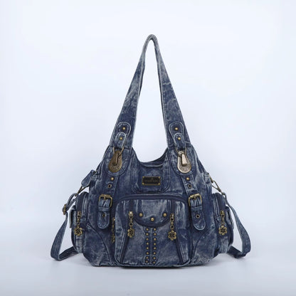 Bag Women Fashion Handbags Women Shoulder Bags PU Leather Handbag Female Satchel Shoulder Purse Bag Bolsa Feminina