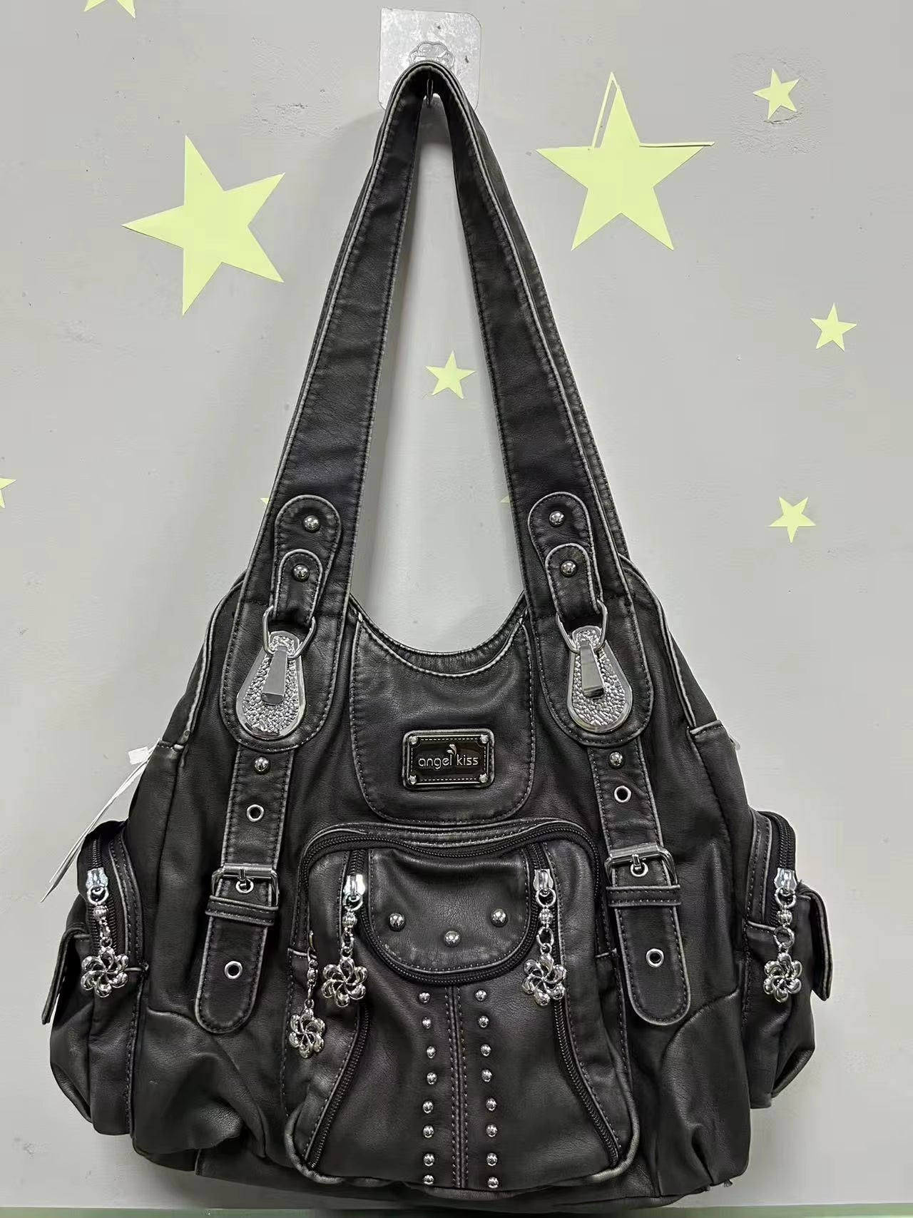 Bag Women Fashion Handbags Women Shoulder Bags PU Leather Handbag Female Satchel Shoulder Purse Bag Bolsa Feminina