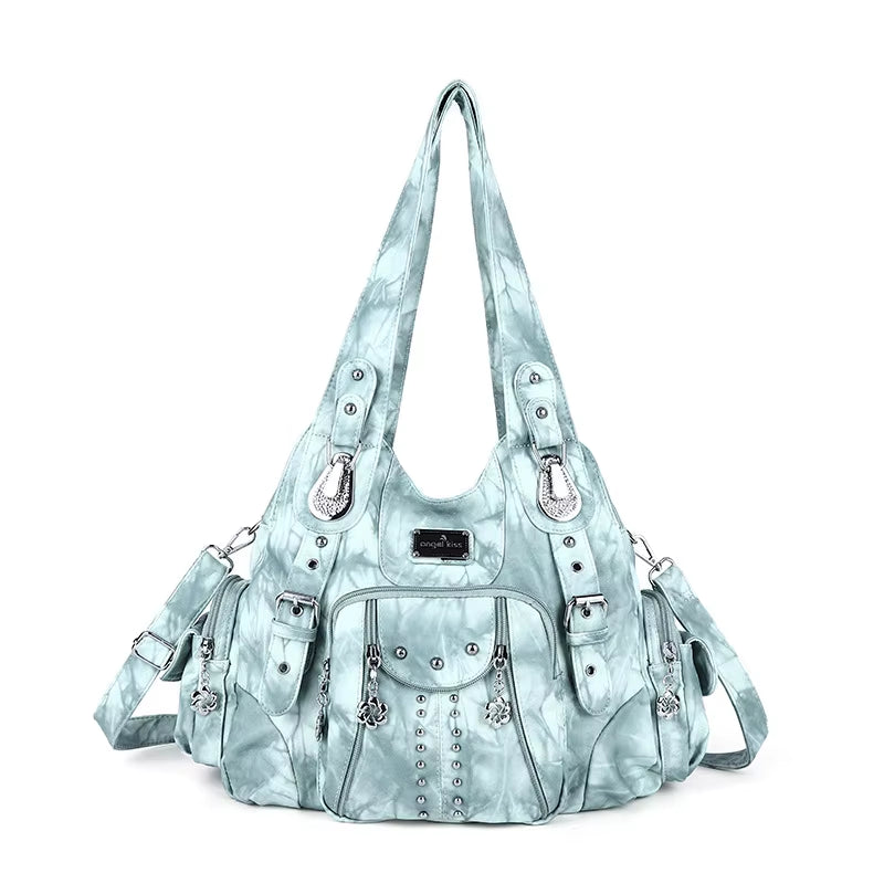 Bag Women Fashion Handbags Women Shoulder Bags PU Leather Handbag Female Satchel Shoulder Purse Bag Bolsa Feminina