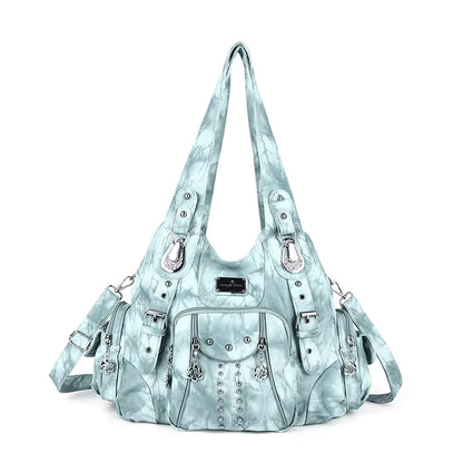 Bag Women Fashion Handbags Women Shoulder Bags PU Leather Handbag Female Satchel Shoulder Purse Bag Bolsa Feminina