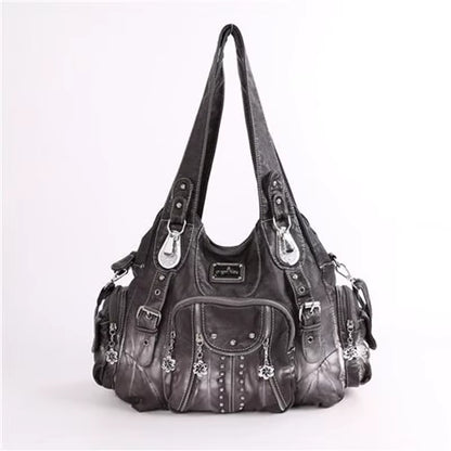 Bag Women Fashion Handbags Women Shoulder Bags PU Leather Handbag Female Satchel Shoulder Purse Bag Bolsa Feminina